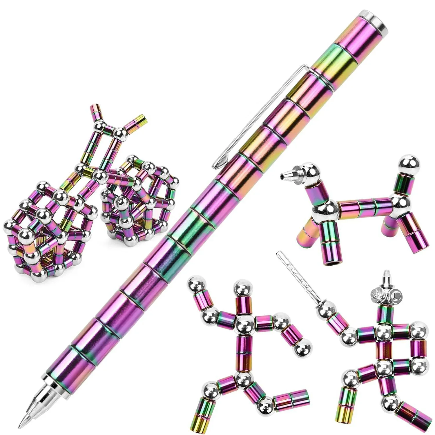 🧲✨ MagnaMorph™ Pen 🖊️💫
Click it. Shape it. Snap back to focus.